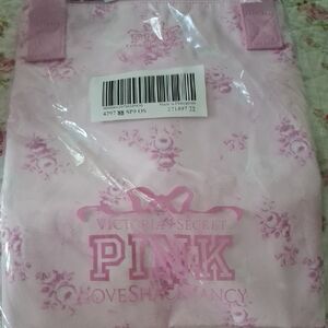 PINK x LoveShackFancy Floral Tote